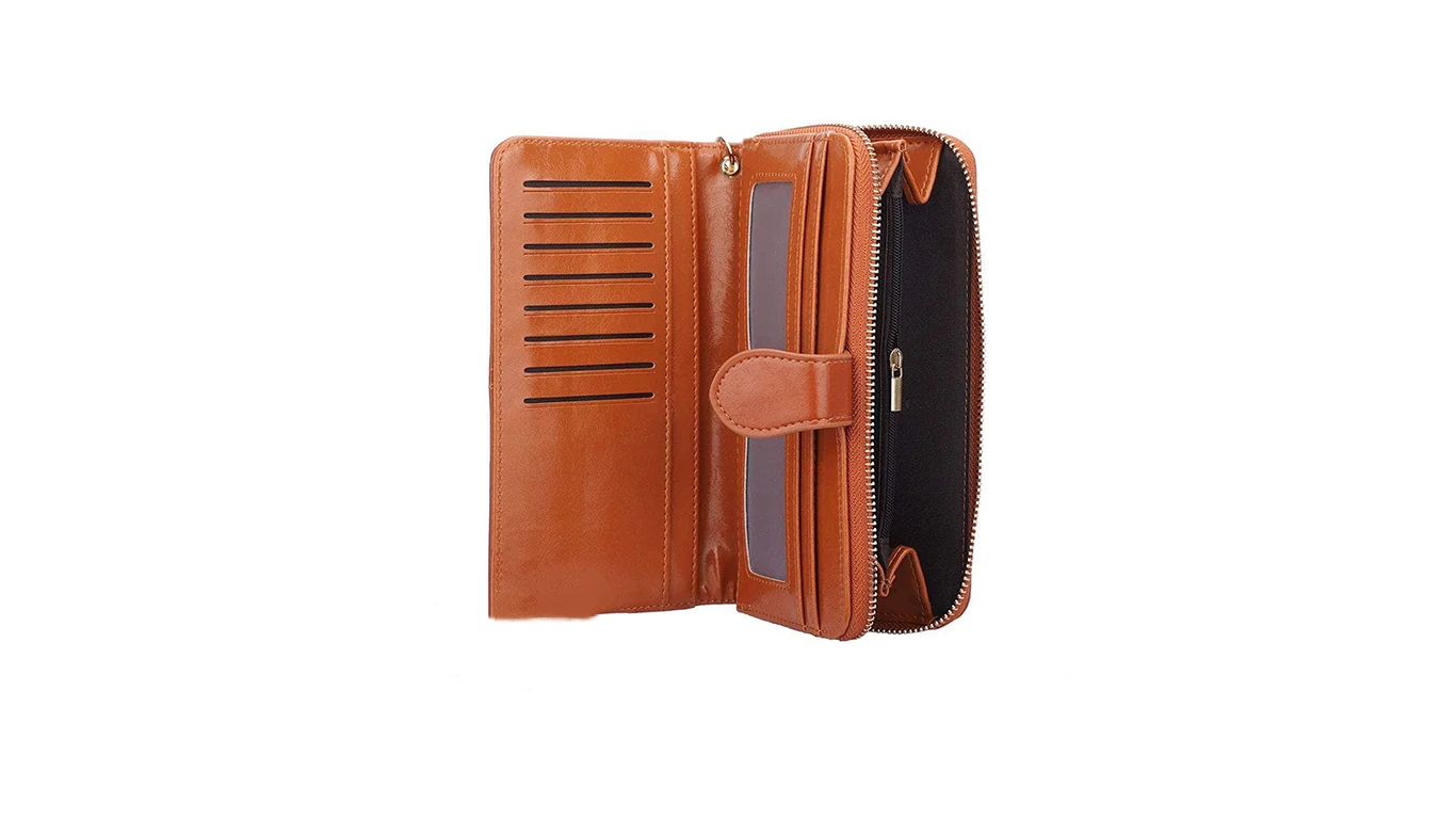 کیف پول چرمی مدل W6 - Image 3