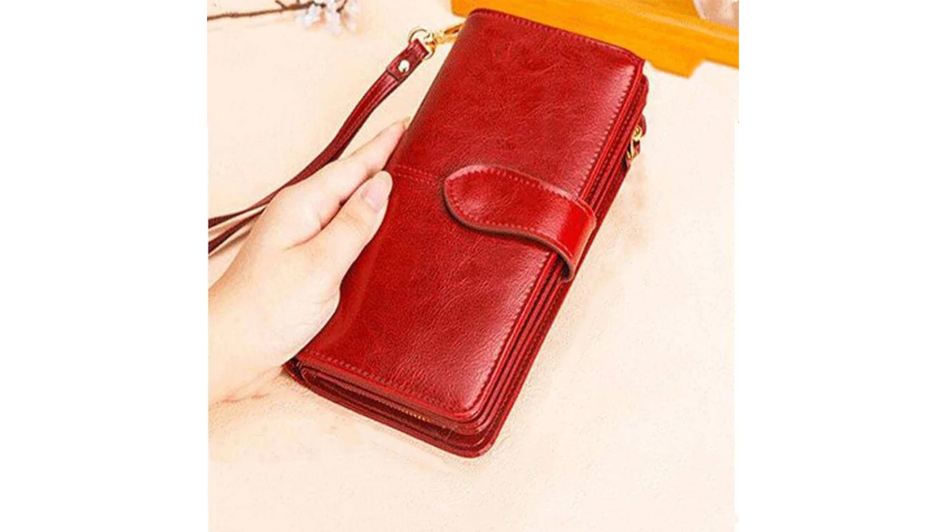 کیف پول چرمی مدل W6